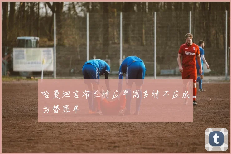 哈曼坦言布兰特应早离多特不应成为替罪羊